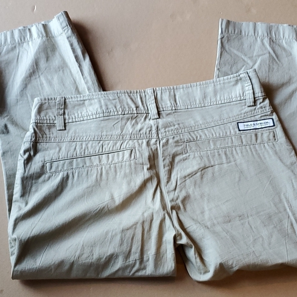 Field & Stream Capri pants beige size 4 - Picture 4 of 6